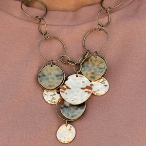 Learn the HARDWARE Way - Brass Necklace Set